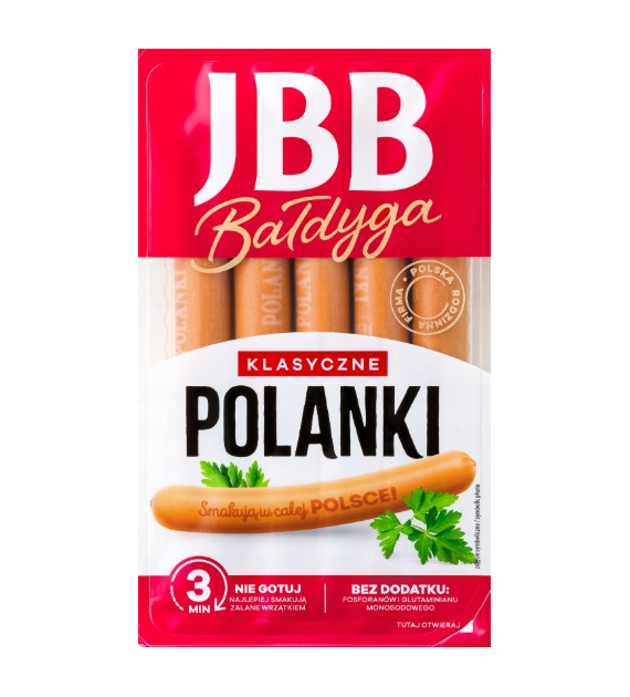 W- JBB Parówki Polanki klasyczne ok 0,9kg