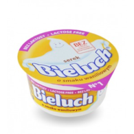 BIELUCH  Serek waniliowy bez laktozy 150g /12