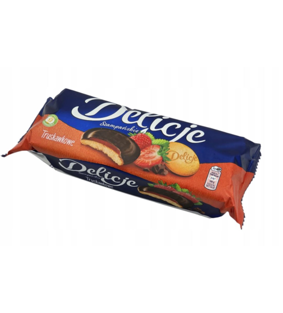 LU DELICJE Szampańskie truskawkowe 147g/24