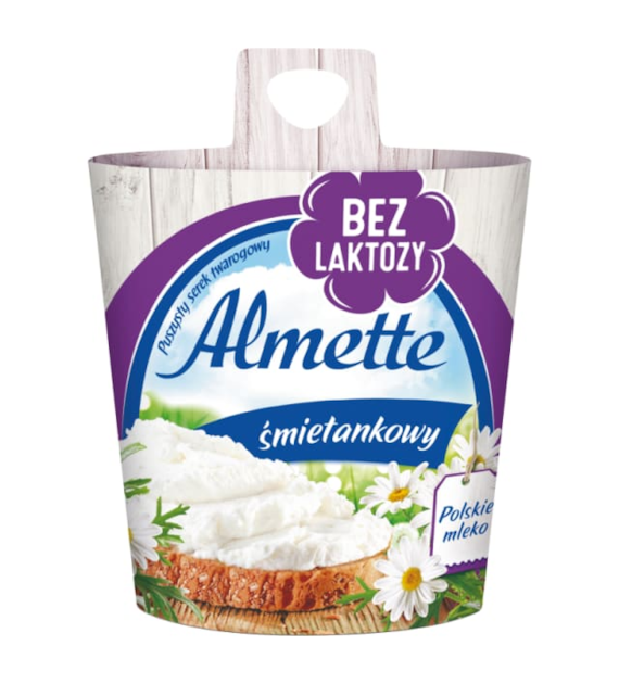 HOCHLAND Almette śmietankowy b/laktozy 150g /24