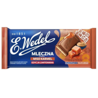 WEDEL Czekolada mleczna miso carmel 100g/20