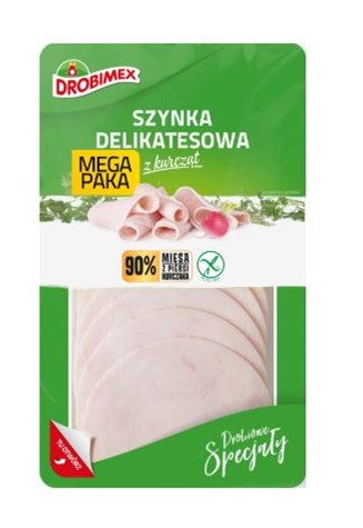 W-DROBIMEX Szynka delikatesowa z kurcząt 400g