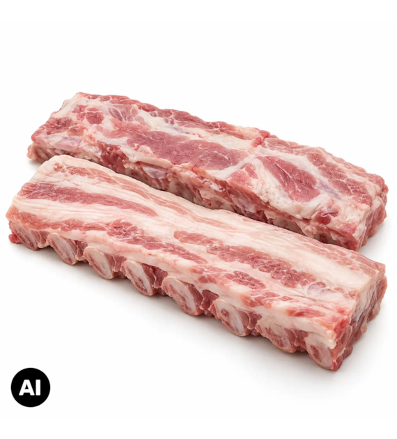 M.G. WIEPRZOWINA Żeberka paski z bocz. VAC ok1,5kg