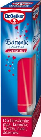 DR Barwnik spożywczy 10g czerwony /6/*6