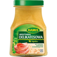 KAMIS  Musztarda delikatesowa 185g /8