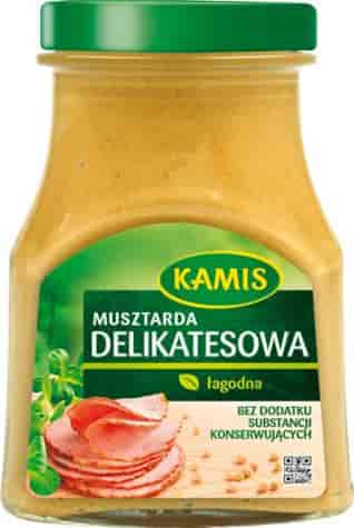KAMIS  Musztarda delikatesowa 185g /8