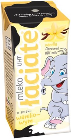 ŁACIATE  Mleko waniliowe 200ml/12