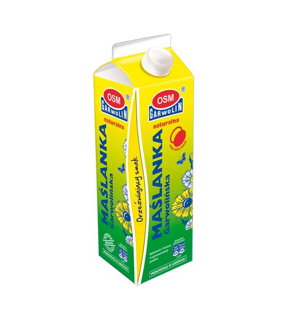 GARWOLIN Maślanka karton 1l /6