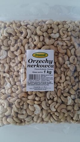 ORZESZEK G Orzechy nerkowca 1kg /1/
