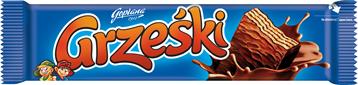 JUTRZENKA GRZEŚKI Baton czekoladowy 36g/36szt/