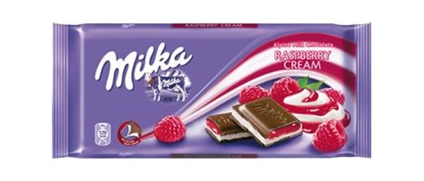 MILKA Czekolada malina 100g /22/*5