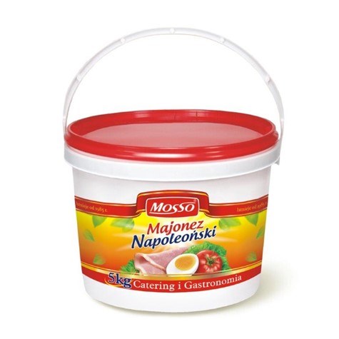 MOSSO  Majonez napoleoński 5kg wiadro