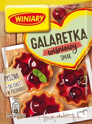 WINIARY Galaretka 71g wiśniowa /22/