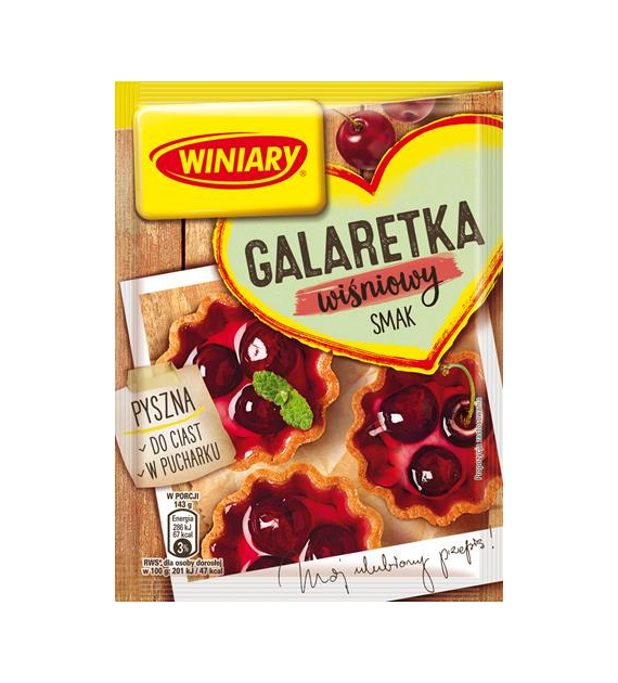 WINIARY Galaretka wiśniowa 71g /22