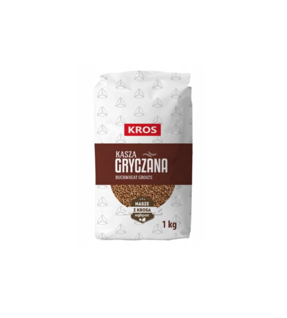 KROS Kasza gryczana folia 1kg /10