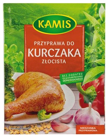 KAMIS Przyprawa do kurczaka złocista 30g /30/