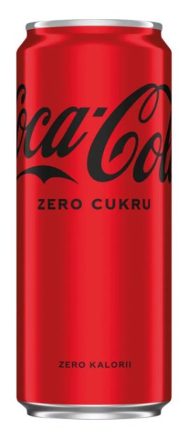 W.COCA COLA 0,33L puszka Zero /24/*24