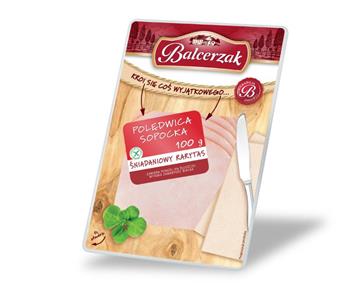 W- BALCERZAK Plastry 100g polędwica sopocka