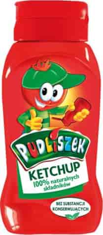 PUDLISZKI Ketchup dla dzieci 275g /10