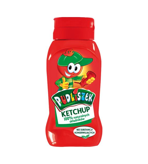 PUDLISZKI Ketchup dla dzieci 275g /10