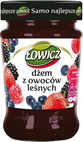 ŁOWICZ Dżem 280g n/s leśny /8/