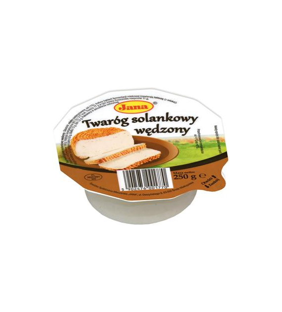 JANA Twaróg solankowy wędzony 275g /12