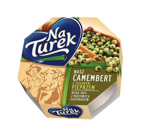 TUREK Camembert pieprz 120g /10