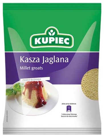 KUPIEC Kasza jaglana folia 400g /8/