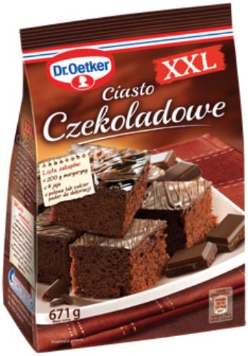 DR Ciasto XXL Czekoladowe 671g /6/