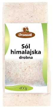 ORZESZEK Sól Himalajska 400g drobna /24/*12