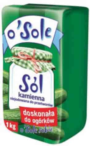 CENOS Sól O'sole kamienna niejodowana 1kg /12