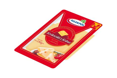 MLEKPOL Ser plastry Królewski 150g /12