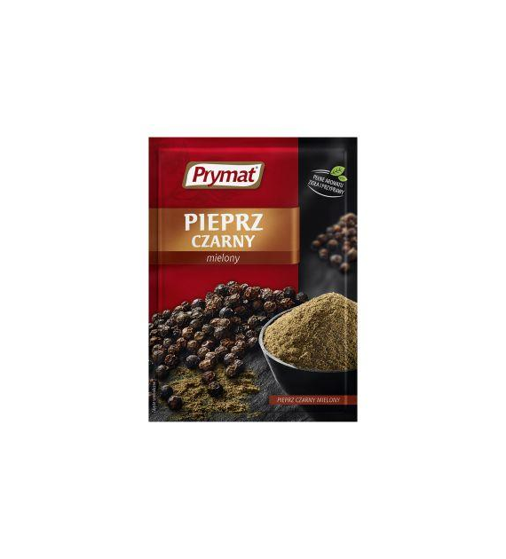 PRYMAT  Pieprz czarny mielony 20g /25