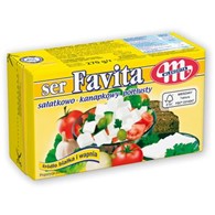 MLEKOVITA Ser feta FAVITA 12% żółta 270g /6/