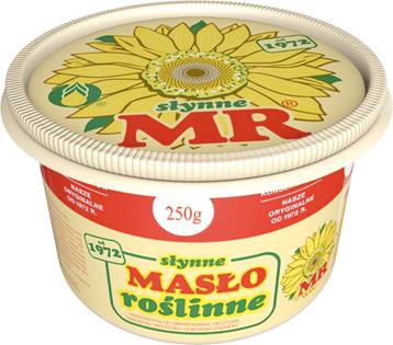 MASŁO ROŚLINNE 250g kubek /24/