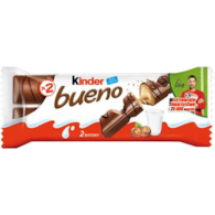 FERRERO Baton Kinder Bueno T2*30szt 43g/1
