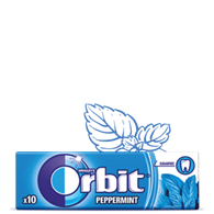WRIGLEY Orbit draże peppermint 10*30szt.