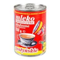 GOSTYŃ Mleko słodzone puszka 530g /12