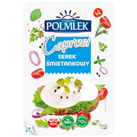 POLMLEK Capresi plastry śmietankowy 150g /12/