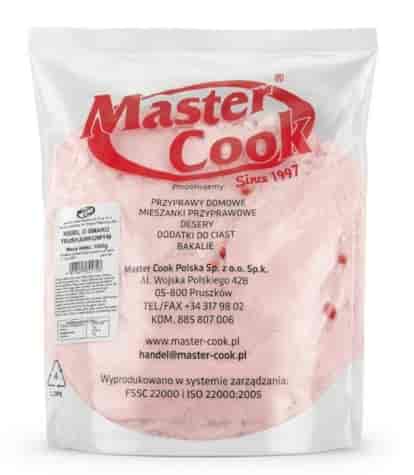 MASTER COOK Kisiel truskawka 1kg /10