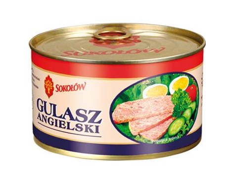 SOKOŁÓW Gulasz angielski 160g /6