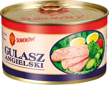 SOKOŁÓW Gulasz angielski 160g /6/