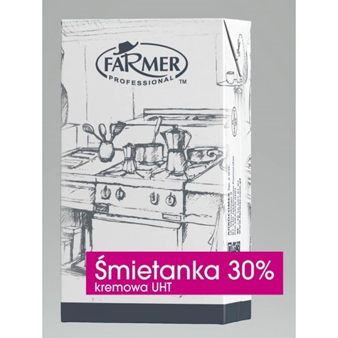 FARMER Śmietanka UHT 1l 30% /12/