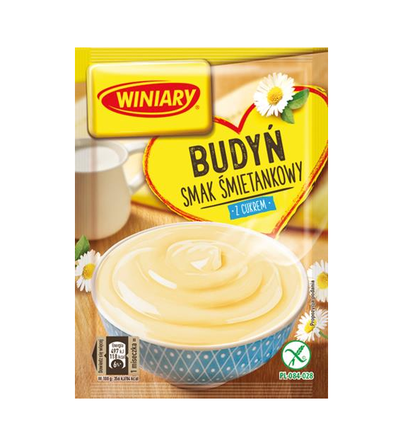 WINIARY Budyń śmietankowy 60g /30