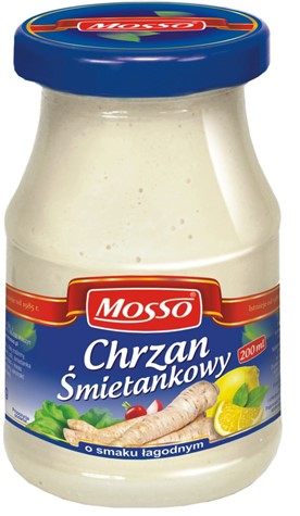 MOSSO Chrzan śmietankowy 180g /10/