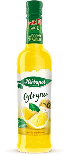 HERBAPOL Syrop Ow.Spiż. 420ml Cytryna /8/