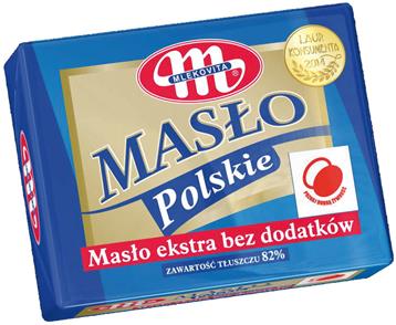 MLEKOVITA Masło extra polskie 200g /50/