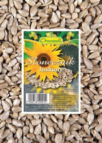 ORZESZEK Słonecznik łuskany 500g /12/