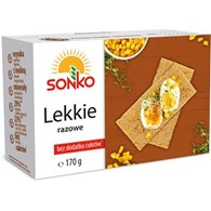 SONKO Pieczywo lekkie razowe 170g /10/
