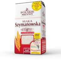 SZYMANÓW Mąka szymanowska typ 480 1kg /10